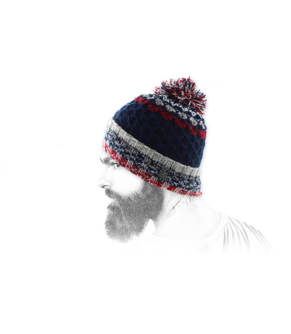 retro blauwe dop kwast rood Dipa blue retro blauwe dop kwast rood Dipa blue